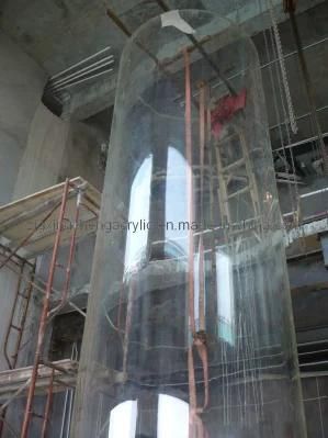 Large Acrylic Cylinder Tank for Decoration