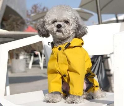 Pet Rain Coat Dog Auti-Water Clothes Breathable Raincoat Casual Outdoor Clothing Pet Clothing Dog Raincoat