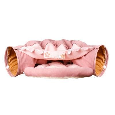 Two in One Samples Avialable Polyester Nylon Pet Beds for Cats