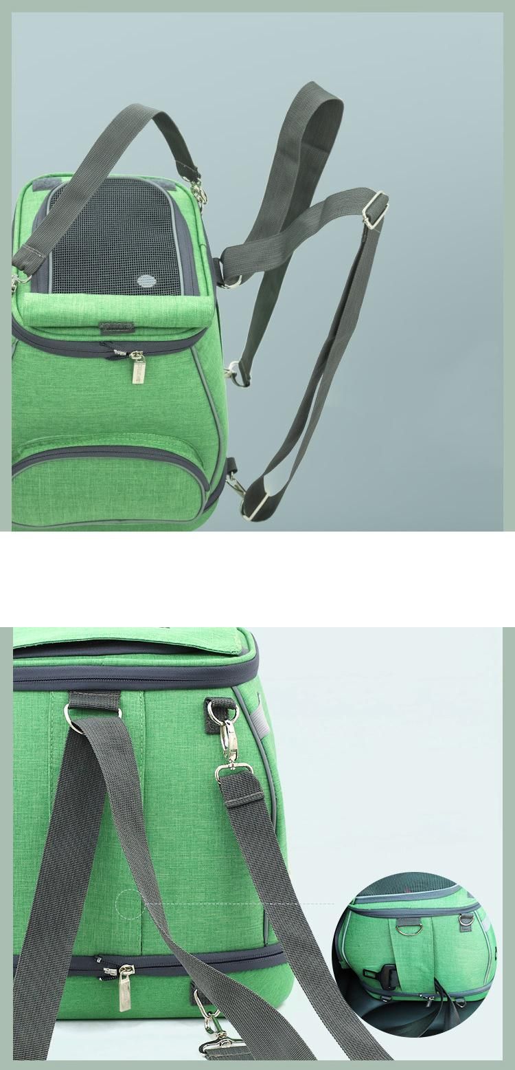 Breathable Design Pet Dog Cat Travel Walking Backpack Carrier Bag Pet Backpack