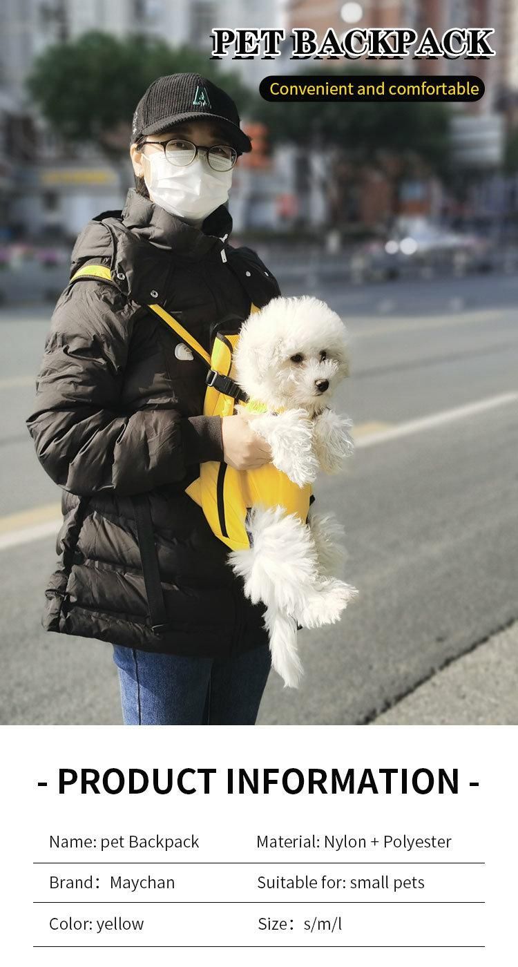 High Quality Mesh Neoprene Carrier Backpack Breathable Pet Dog Bag