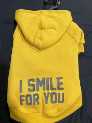 &quot;I Smile for You&quot; Winter Worm Pet Hoodie Dog Worm Hoodie Pet Products