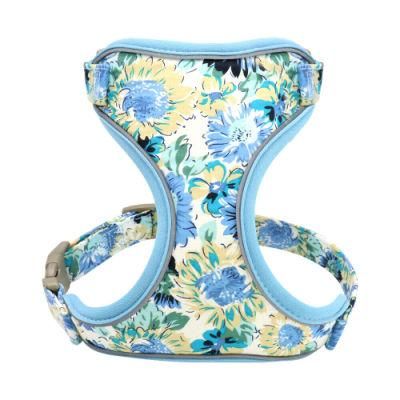 Hot Sale Free Sample Durable Comfortable Neoprene Adjustable Dog Harness