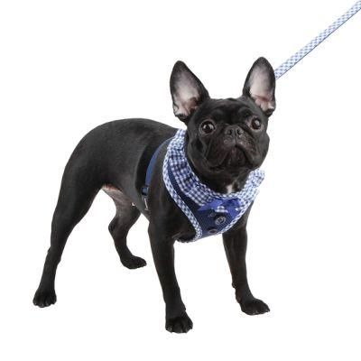 Checkered Frills Fashion Puppy Harness with 7 Different Colors