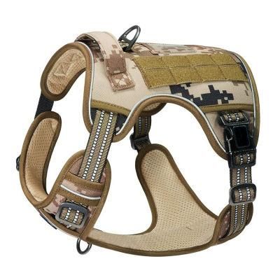 Outdoor Tactical Dog Training No Pulling Easy Control Dog Harness