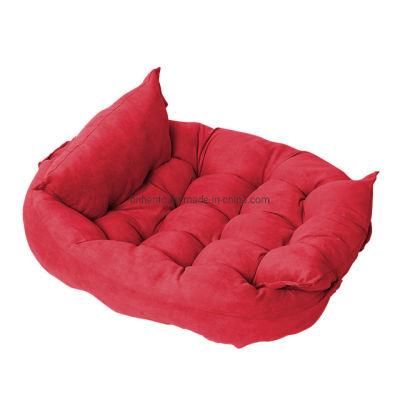 Wholesale Multi-Colors Dog Bed Sofa Pet Bed for Dog Cat Soft Pet Sofa Rectangle Pet Dog Bed