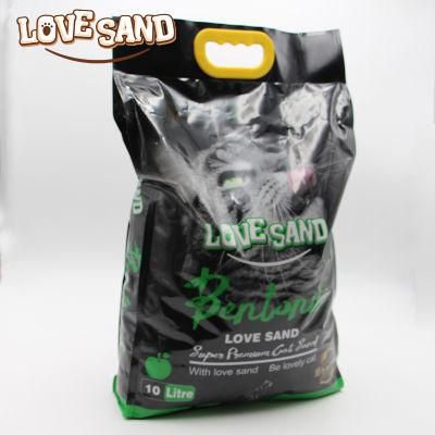 China Love Sand Clumping Bentonite Cat Litter Arena PARA Gatos