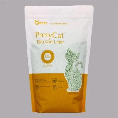 2021 New Product Deodorization Specialized Flushable Tofu Cat Sands Easy to Clean Indoor Cat Litter High Quality Eco-Friendly Pets Products