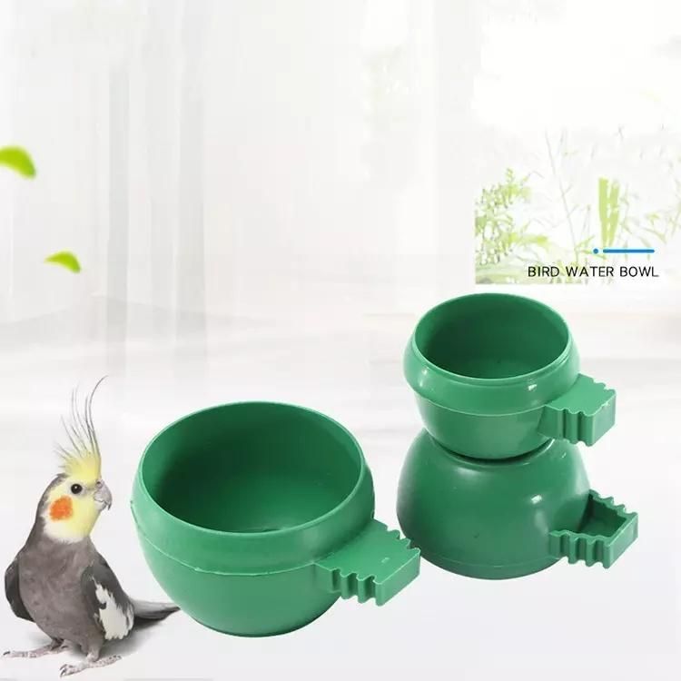 High Quality Plastic Pet Bird Feeder Can Be Used as Water Bottle