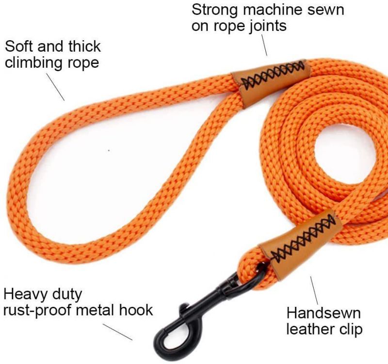 Braided Dog Rope Pet Leash Dog Traction Rope Leashes