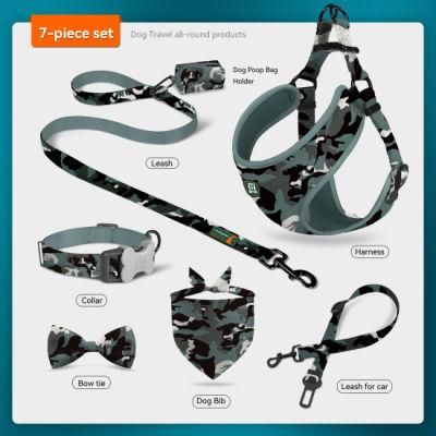 Dog Leash Necklace 7 Pieces Dog Leash Pet Harness