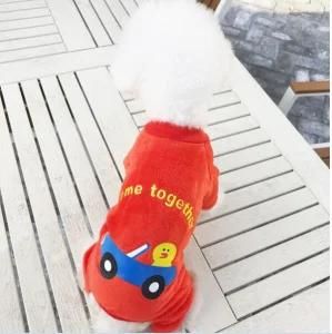 Wholesale Lovely Cartoon New Design Pet Product Dog Coats Dog Clothes Fashion Pet Dog Coat