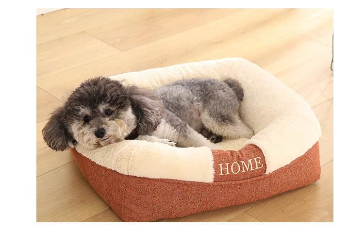 PP Cotton Polyester Cozy Life Pet Bed, Comfortable Bed for Dog, Camas PARA Perro Warm and Soft Dog Bed