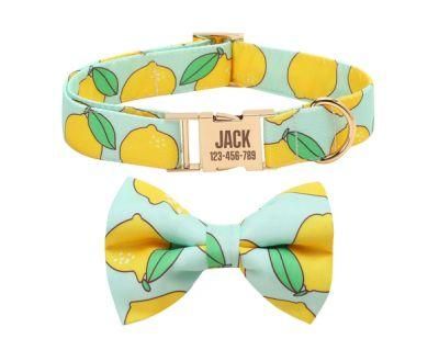 Newest Luxury High-End Wide Nylon Webbing Dog Collars Pet Collar