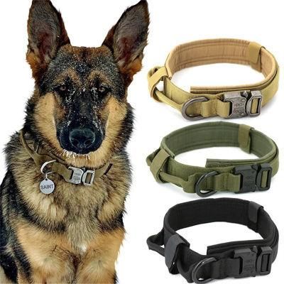 Adjustable Nylon Dog Collar and Leash Set for Training