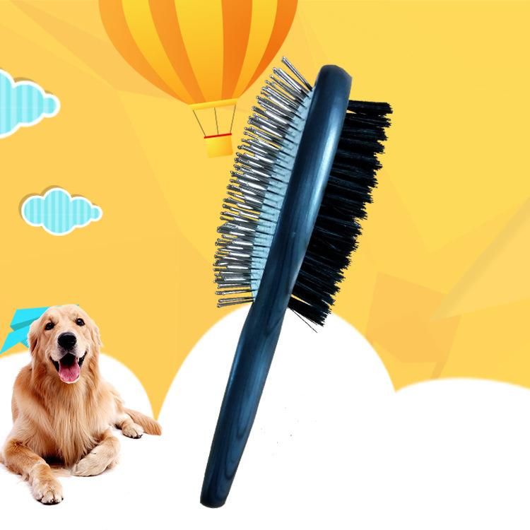 Double Sides Dog Brush Cat Comb Fur Grooming Tool