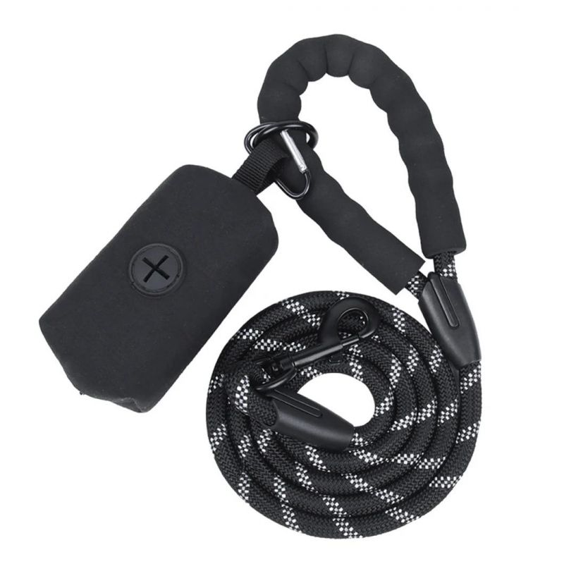 Popular Pet Rope Leash with a Fashion Storage Bag