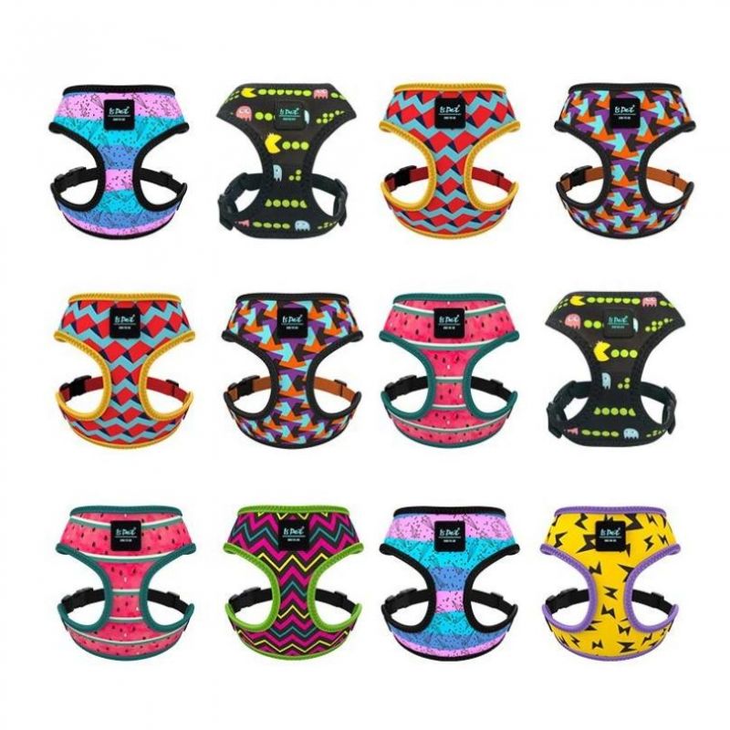 Light Weigh Colorful Soft Dog Harness Wholesale Accessory