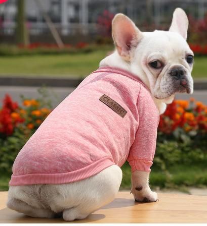 Classic Knitwear Sweater Fleece Coat Soft Thickening Warm Shirt Winter Pet Dog Cat Clothes, Puppy Costume Clothing for Small Dog