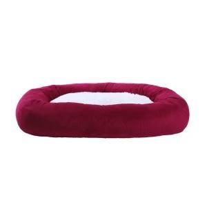 Cozy Warm Dog Bed Orthopedic Pet Bed Round Shape Corduroy Fabric Wholesale Washable Sofa