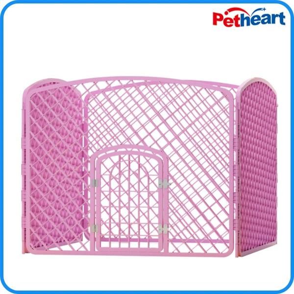 Foldable Pet Cage/Plastic Puppy Cage/Portable Pet Dog Fence