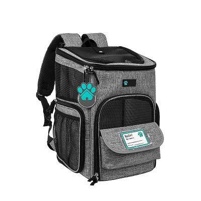 Pet Carrier Backpack for Small Cats, Dogs, Puppies, Airline Approved, Ventilated, Safety and Soft Cushion Back Support