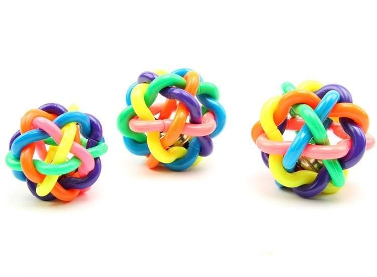 Pet Suppiles Rubber Color Chewing Pet Teeth Cleaning Toy