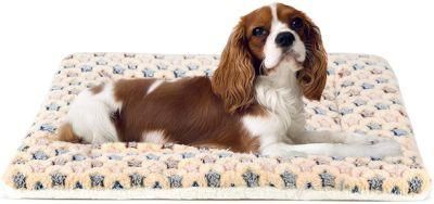Machine Washable Reversible Fleece Crate Bed Mat