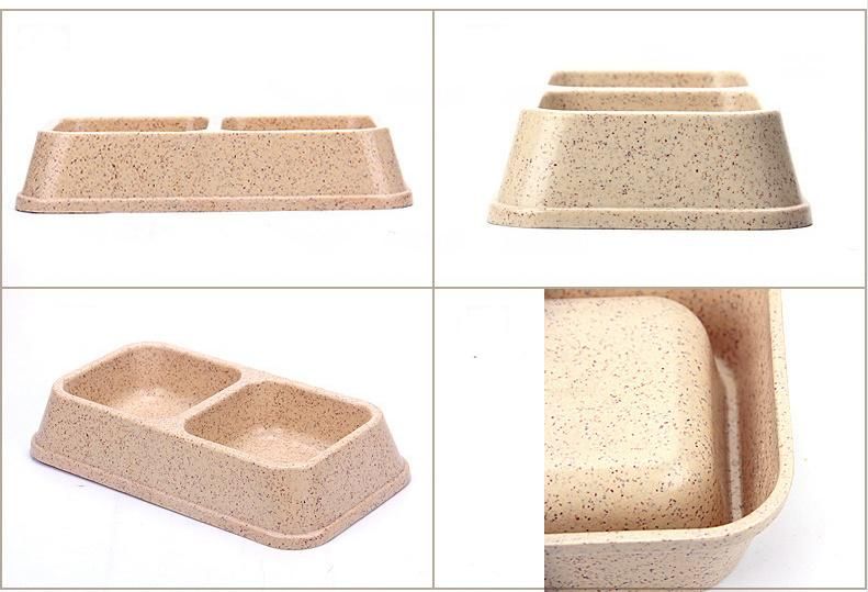 Double and Colorful Bamboo Sublimation Big or Large Dog Pet Food&Water Bowl