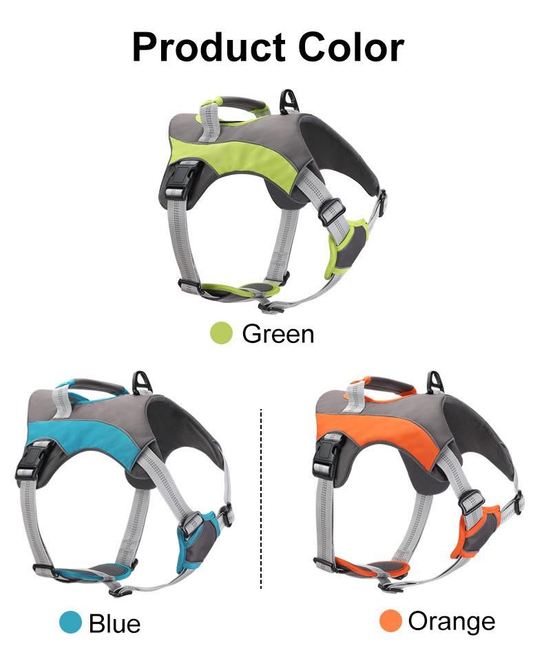 OEM Breathable Mesh Cloth, Soft Padded Protective Stocked Pet Dog Harness Vest