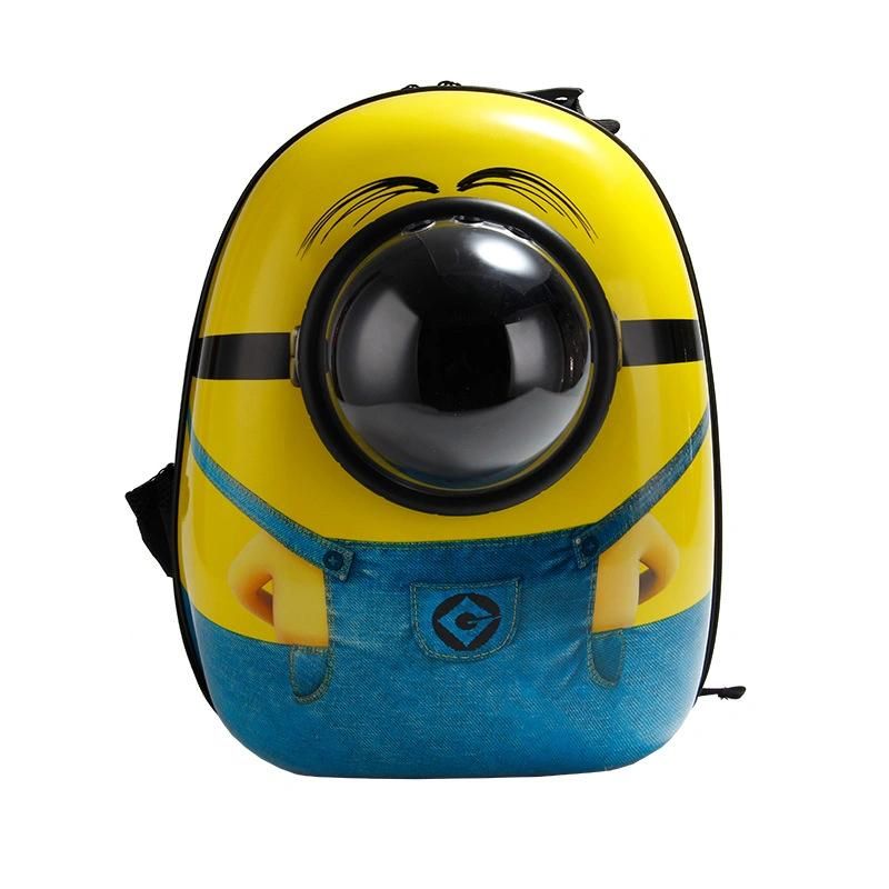 Cat Dog Astronaut Capsule Window Backpack Pet Waste Poop Bag