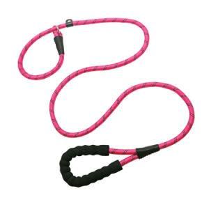 Dog P Leash with Soft Handle, Choke Training Lead Made of Nylon PP Rope Material