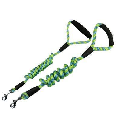 Strong Durable Polyester Dog Leash Rope with Comfortable Padded Handle