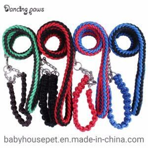Factory Price Handmade Large Dog Set of Nylon Leash and Collar