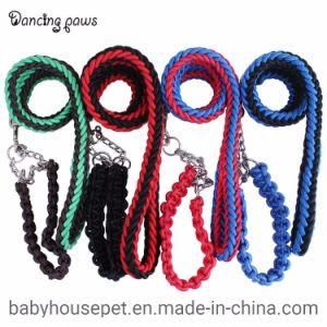 Factory Price Handmade Large Dog Set of Nylon Leash and Collar