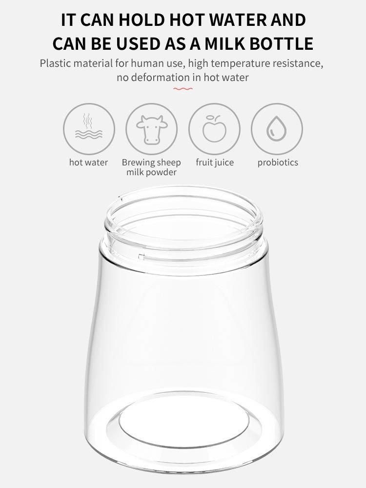 Amazon Hot Selling 2 in 1 Outdoor Retractable Travel Portable Pet Dog Water Bottle with Removal Dog Food Bowl