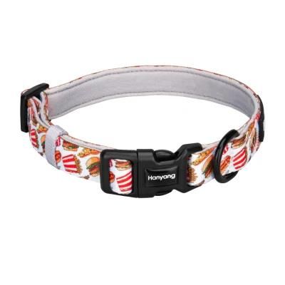 Eco-Friendly Soft Polyester Printing Custom Dog Collar