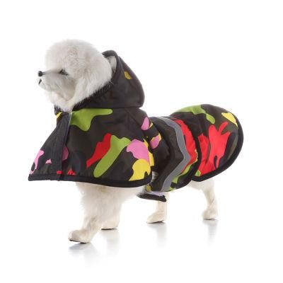 New Design Fashion Pet Clothes Dog Raincoat Waterproof Rain Coat Dog Clothes Breathable Dog Clothing with Hooded1 Buyer