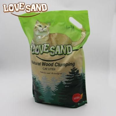 Py-Pets Latest High-Tech Clumping Wood Clumping Cat Litter Pet Product
