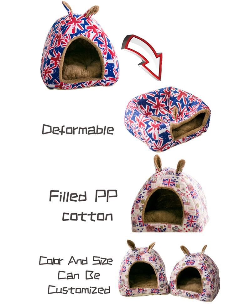 Manufacturer Supplier Dog Pets Bed and Houses Custom Pet Bed Accessories Removable Cover Pet Bed