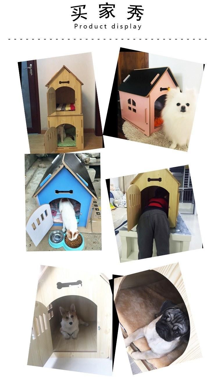 Wholesale Cat Supplies Color MDF Pet House