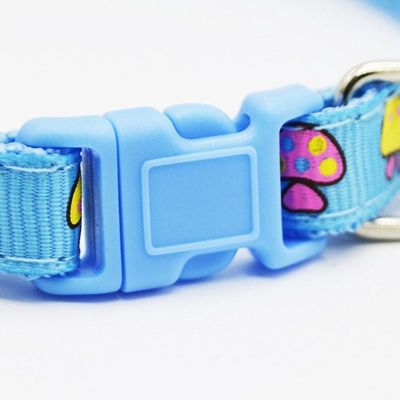 Portable Cheapest Nylon Pet Collars with Bell