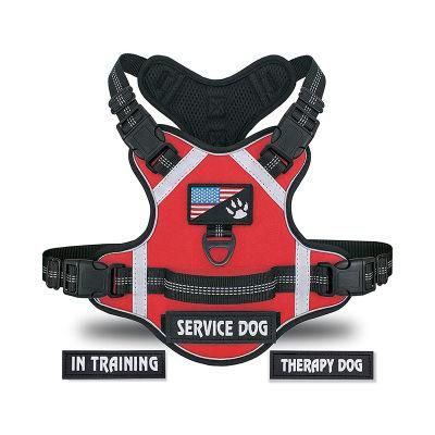Factory Supply Pet Harness No Pull Mesh Breathable Dog Harness