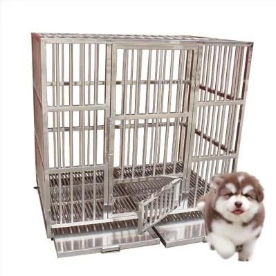 Mt Medical Stainless Steel portable Veterinary Pet Cage for Hospital Pet Clinic Animal