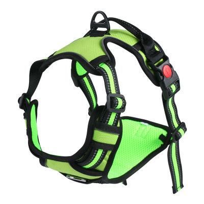 Dog Harness Easy Walking Dog Vest with Handle Reflective Oxford Soft Vest