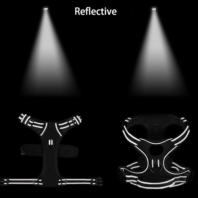 Luxury Dog Harness Vest Step in Neoprene Tactical Freedom Reflective Adjustable Custom No Pull Dog Harness