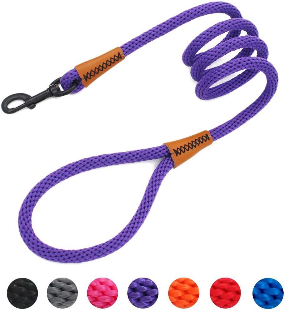 Braided Dog Rope Pet Leash Dog Traction Rope Leashes