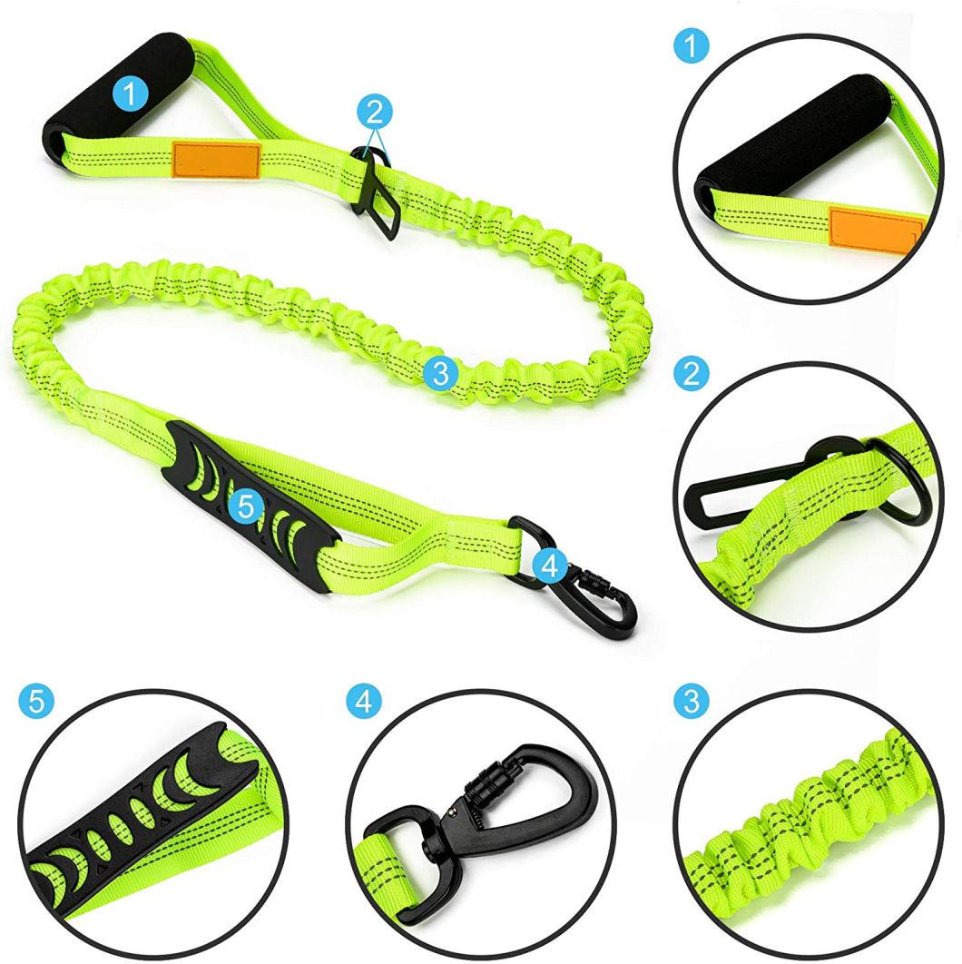 Indestructible Anti-Shock Leash with Highly Reflective