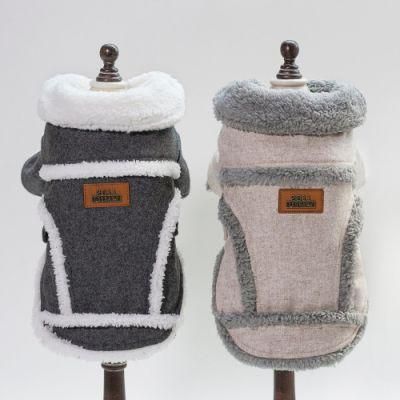 Wholesale Lovoyager High Quality Pet Accessories Dog Clothes with Four Legs Winter Dog Coats