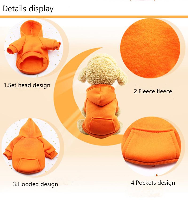 Free Sample in Stock Multi Sizes Spring and Autumn Style Pets Dog Clothes